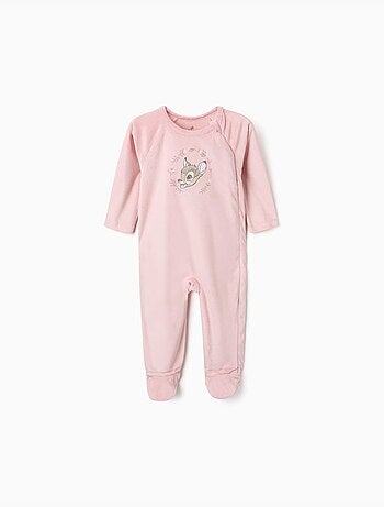 Tutina in velluto con bambi