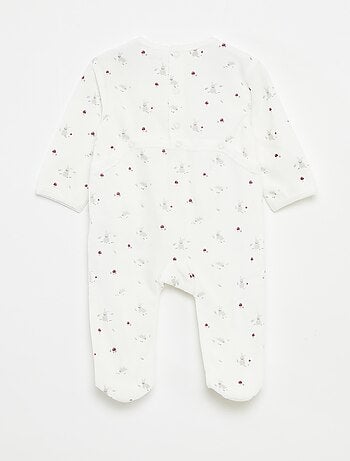 Tutina in velluto con decorazione