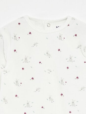 Tutina in velluto con decorazione