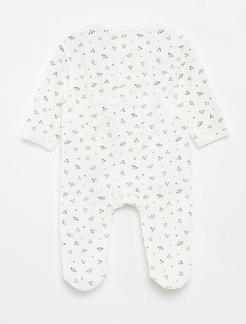 Tutina in velluto con decorazione