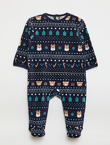 Tutina in velluto con decorazione