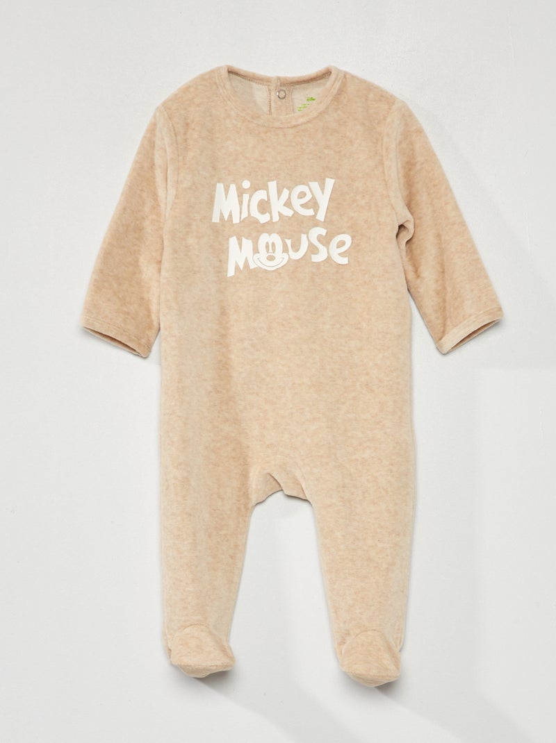 Tutina in velluto 'Disney' BEIGE - Kiabi