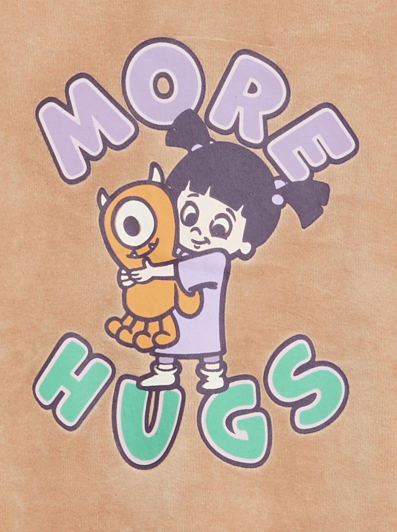 Tutina in velluto 'Disney' Beige - Kiabi