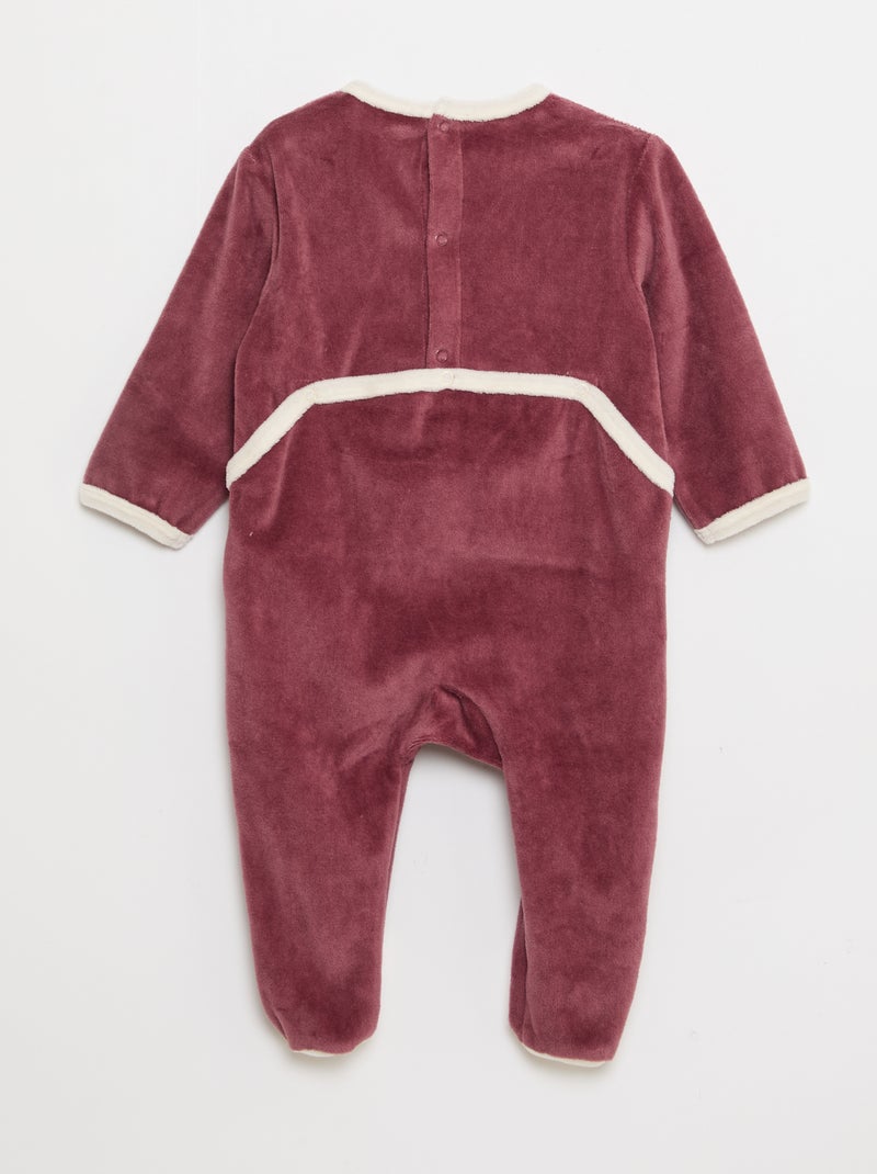 Tutina in velluto 'Harry Potter' Rosso - Kiabi