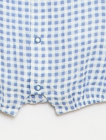 Tutina intera in garza di cotone