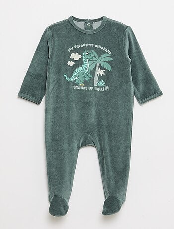 Tutina intera 'Jurassic World' in velluto di cotone