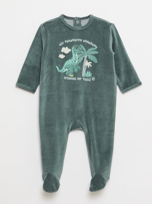 Tutina intera 'Jurassic World' in velluto di cotone - Kiabi