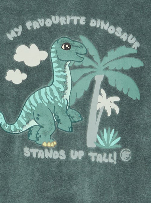 Tutina intera 'Jurassic World' in velluto di cotone - Kiabi