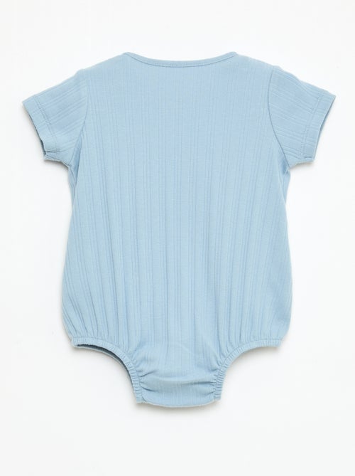 Tutina intera senza maniche a tinta unita con collo rotondo - Kiabi