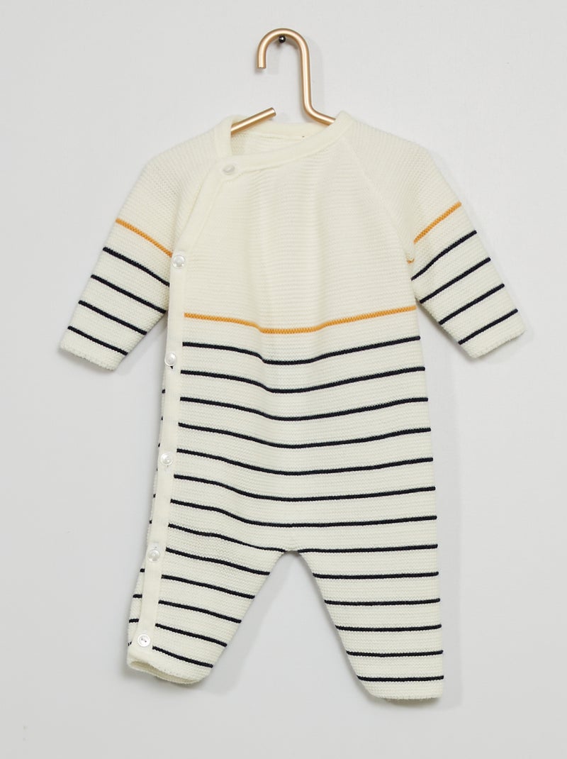 Tutina 'La Manufacture de Layette' BEIGE - Kiabi