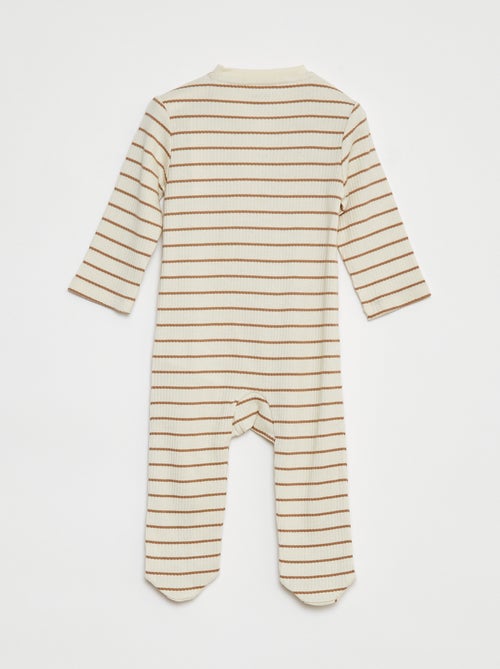 Tutina leggera a coste - Kiabi