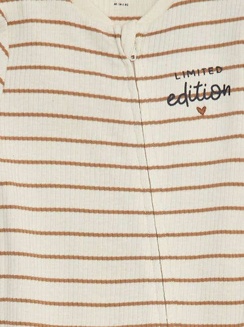 Tutina leggera a coste - Kiabi