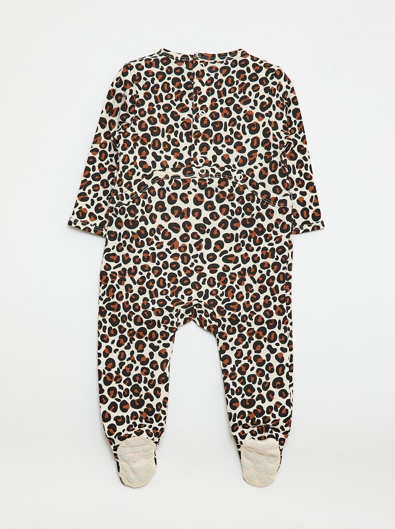 Tutina leggera con stampa leopardata 'Agathe Sorlet x Kiabi' - San Valentino Bianco - Kiabi