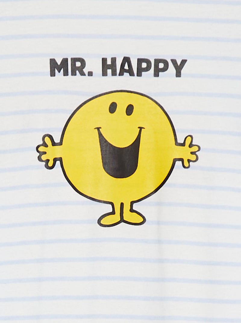 Tutina 'Monsieur Madame' con piedini BLU - Kiabi