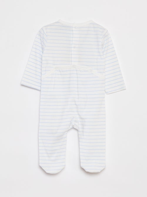 Tutina 'Monsieur Madame' con piedini - Kiabi