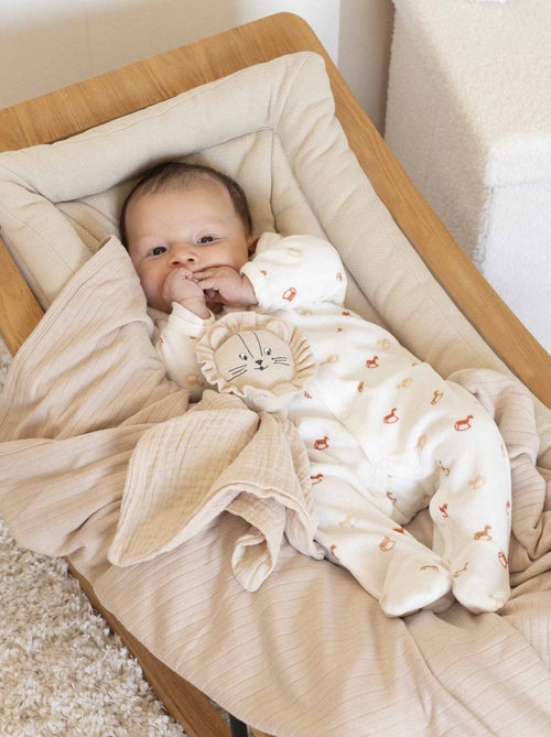 Tutina neonato con motivi trendy di cavalli a dondolo - Kiabi