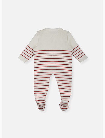Tutina neonato con piedini - collezione «petits marins»