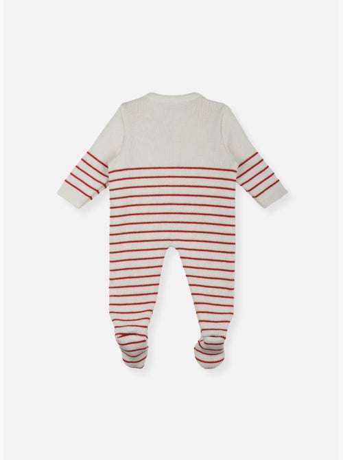 Tutina neonato con piedini - collezione «petits marins» - Kiabi