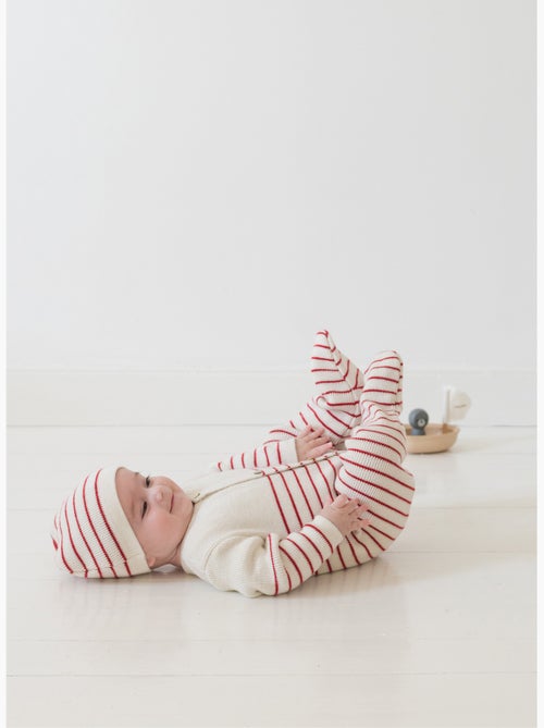 Tutina neonato con piedini - collezione «petits marins» - Kiabi
