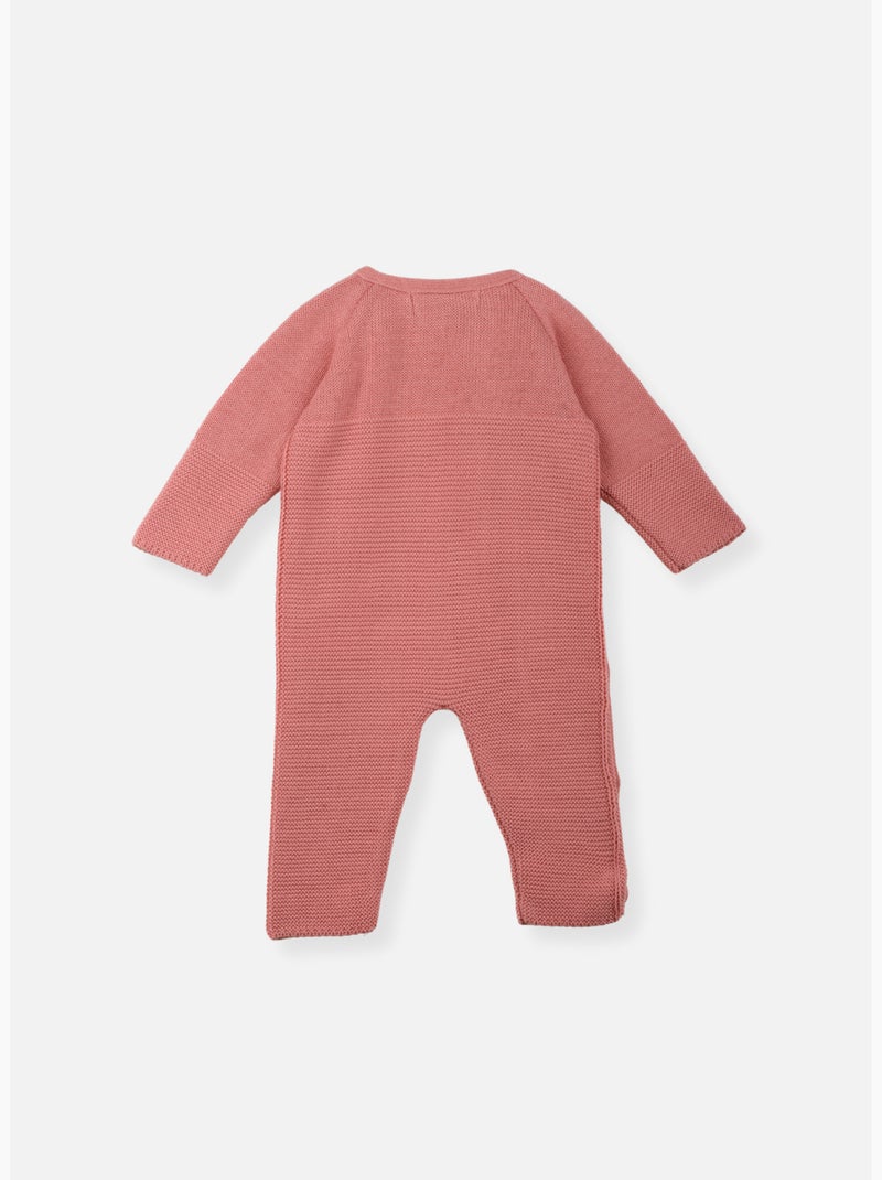Tutina neonato in cotone - collezione «petits chats» Rosa - Kiabi