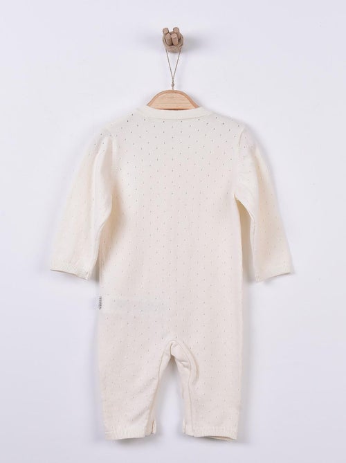 Tutina neonato in maglia di cotone bio | kitikate | kitikate - Kiabi