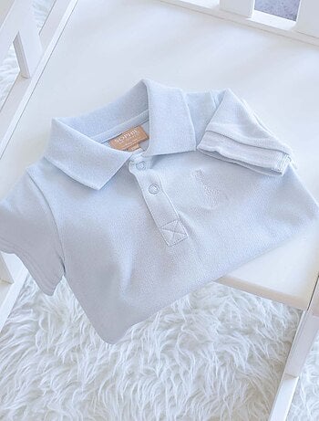 Tutina neonato in maglia piqué