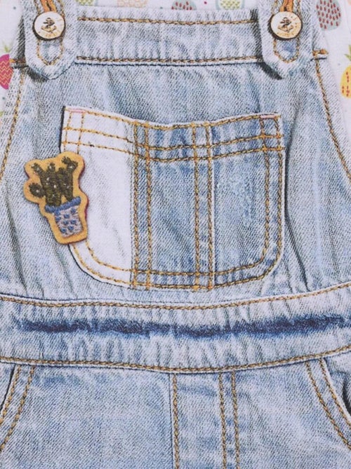 Tutina per bambina in cotone biologico pinea | Kitikate - Kiabi