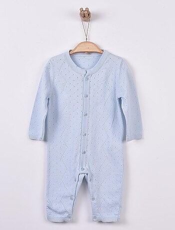 Tutina per neonati in cotone biologico a maglia, comfort e stile - Kitikate