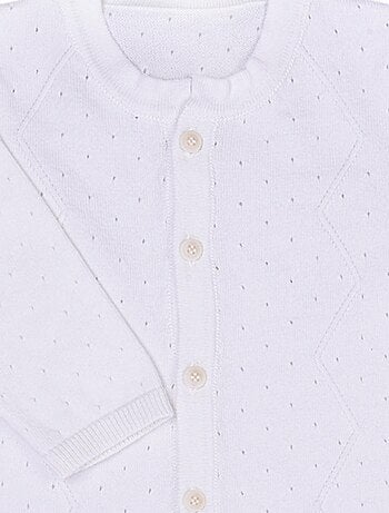 Tutina per neonati in cotone biologico a maglia, comfort e stile - Kitikate