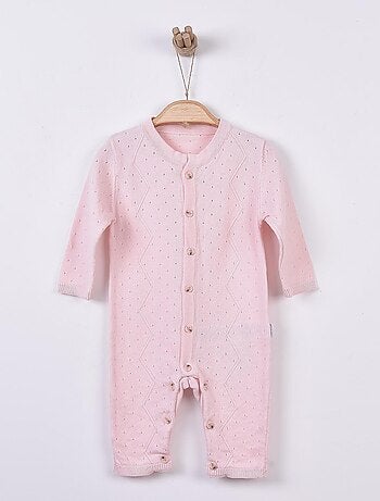 Tutina per neonati in cotone biologico a maglia, comfort e stile - Kitikate