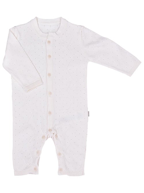 Tutina per neonati in cotone biologico a maglia, comfort e stile | Kitikate - Kiabi