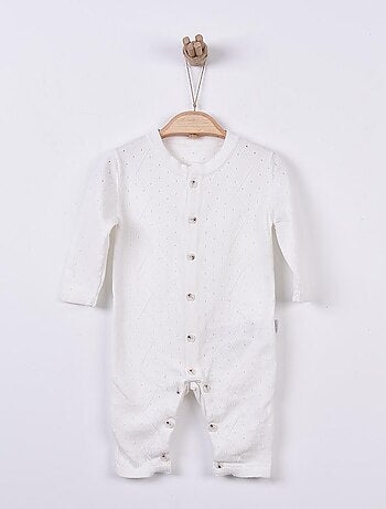 Tutina per neonati in cotone biologico a maglia, comfort e stile | Kitikate