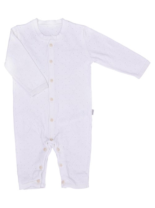 Tutina per neonati in cotone biologico a maglia, comfort e stile | Kitikate - Kiabi