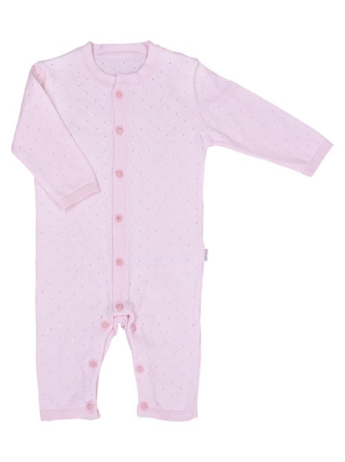 Tutina per neonati in cotone biologico a maglia, comfort e stile | Kitikate - Kiabi