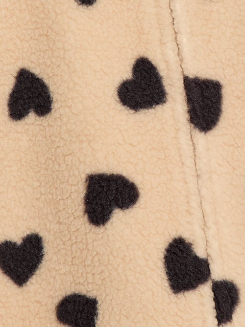 Tutina pigiama calda effetto montone - Kiabi