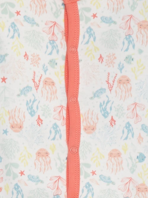 Tutina pigiama con piedini 'Petit Beguin' - Kiabi