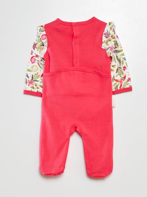 Tutina pigiama stampata - Kiabi