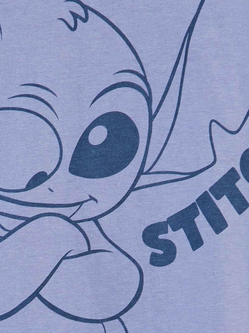 Tutina pigiama 'Stitch' in cotone BLU - Kiabi