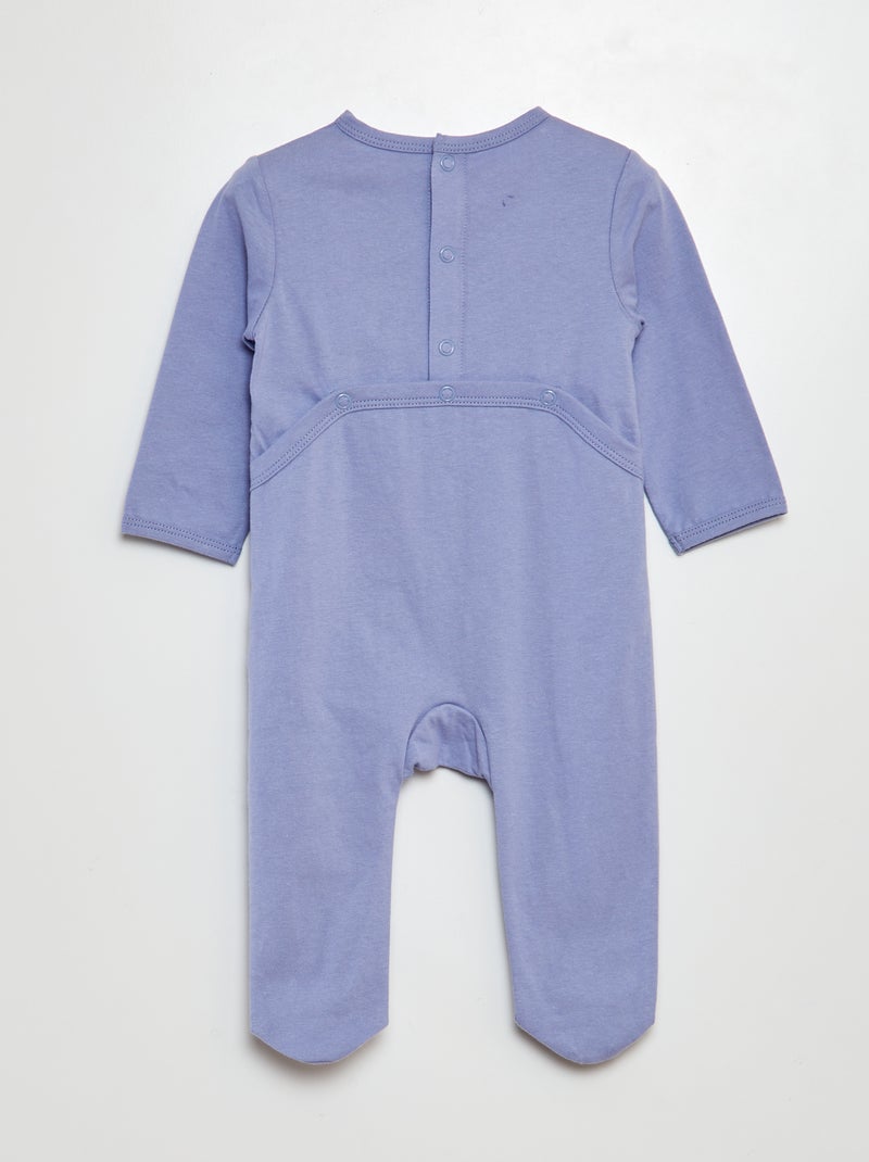 Tutina pigiama 'Stitch' in cotone BLU - Kiabi