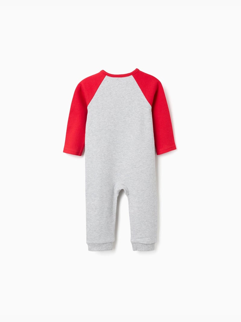 Tutina senza piedi con stampa cars Grigio - Kiabi