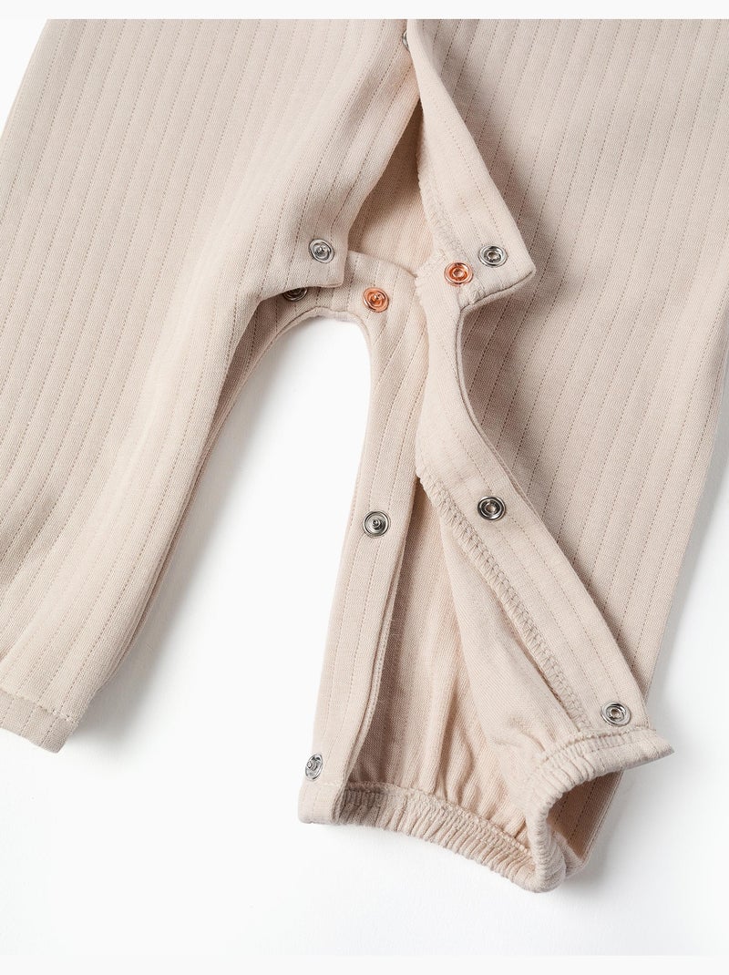 Tutina senza piedi in cotone trapuntato Grigio chiaro - Kiabi