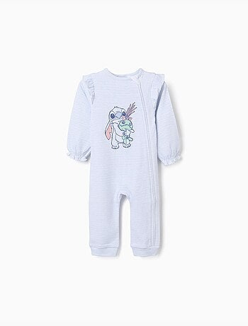 Tutina senza piedini con stampa stitch