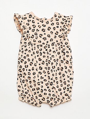 Tutina stampata in jersey di cotone