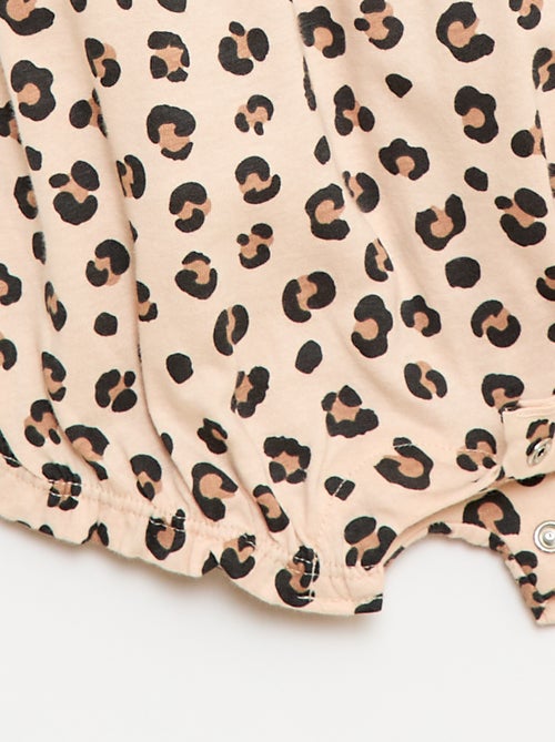 Tutina stampata in jersey di cotone - Kiabi