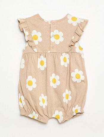 Tutina stampata in jersey di cotone