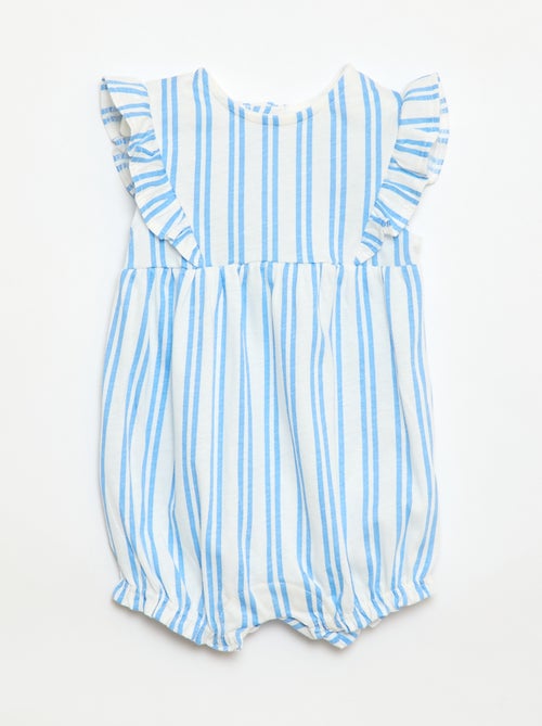 Tutina stampata in jersey di cotone - Kiabi