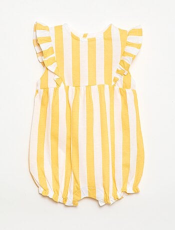 Tutina stampata in jersey di cotone