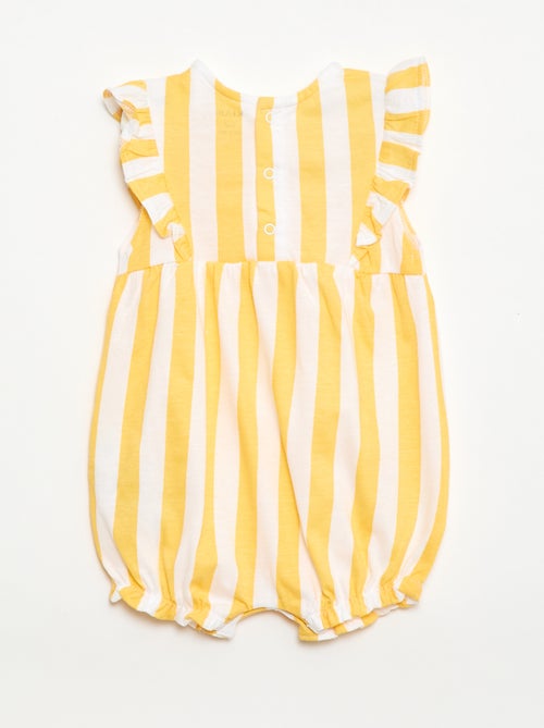 Tutina stampata in jersey di cotone - Kiabi