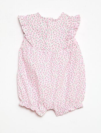 Tutina stampata in jersey di cotone