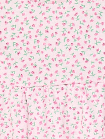 Tutina stampata in jersey di cotone